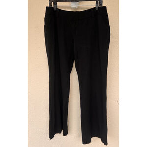Alice Olivia Trousers Pants Women’s 12 Black Straight Leg Classic Career Office